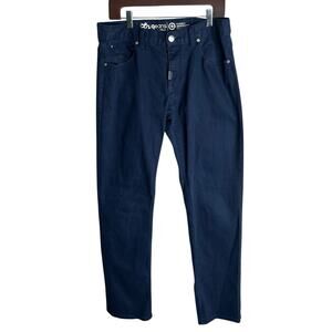Ln Geans LNG Big Clothing Co. Jeans Men’s Sz 34 Straight Fit Cotton Stretch EUC